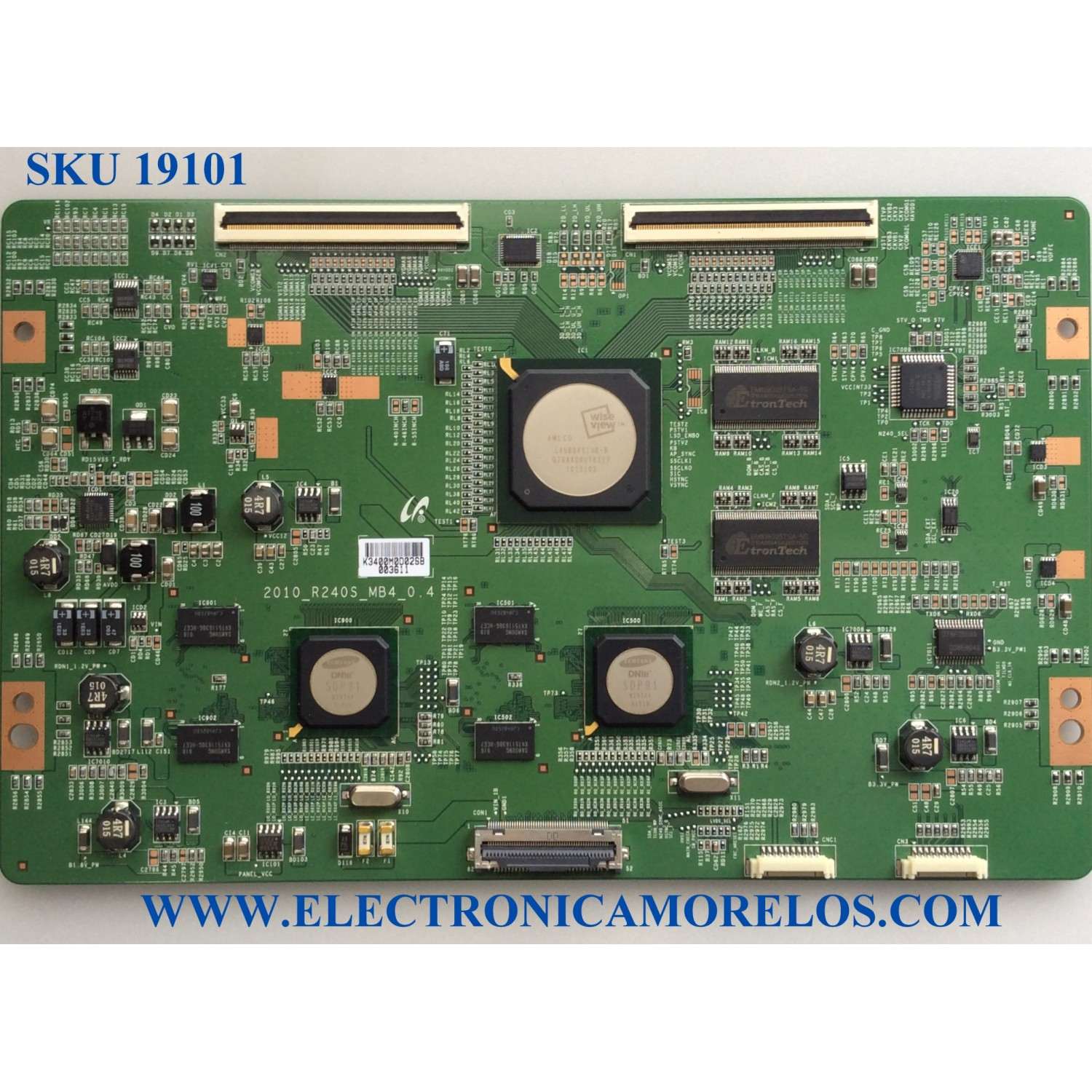 T-CON / SAMSUNG LJ94-03400M / 2010_R240S_MB4_0.4 / 3400M / PANEL LTF550HQ03-A07 / MODELOS UN55C8000XFXZA / UN55C8000XF / "SUSTITUTAS EN DESCRIPCION" LJ94-03623A / BN81-04356A / LJ94-03472K / LJ94-03472J / LJ94-03229N / BN81-04358A / LJ94-03462K